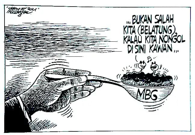 Karikatur - Ilustrasi - MBG (Dok MI)