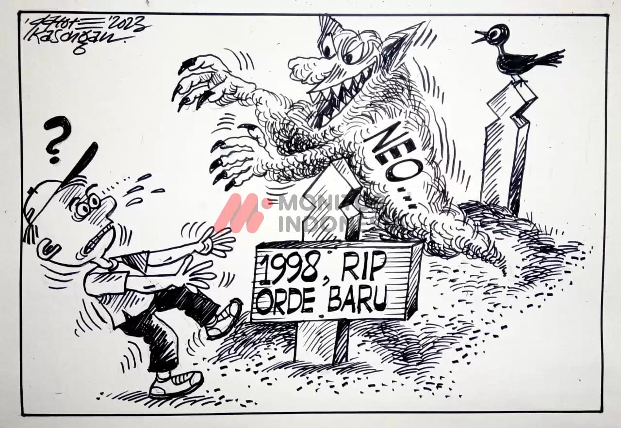 Ilustrasi - Karikatur - Neo Orde Baru? (Monitorindonesia.com)