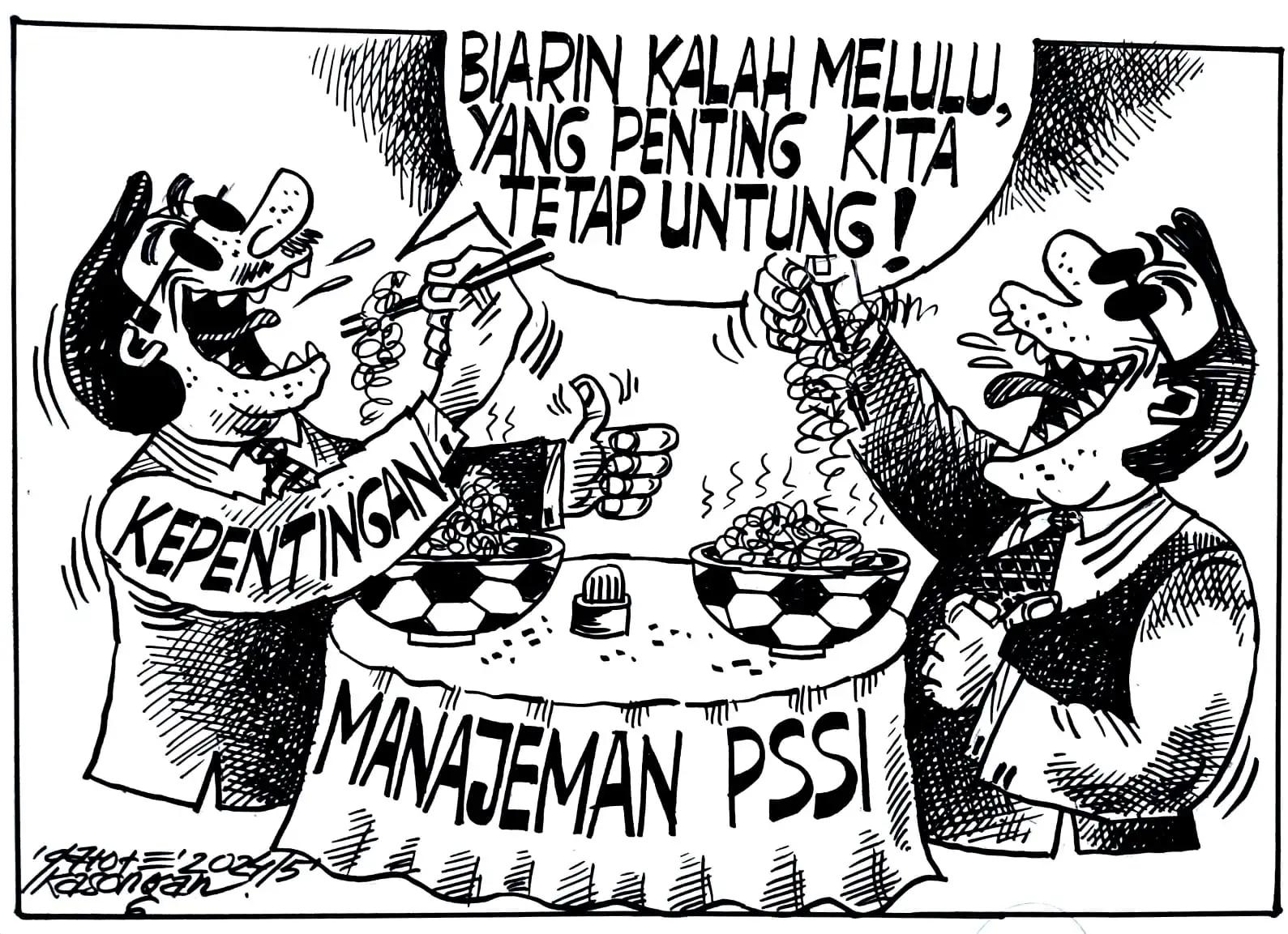 Karikatur - Ilustrasi - Kepentingan Tetap Untung (Monitorindonesia.com)