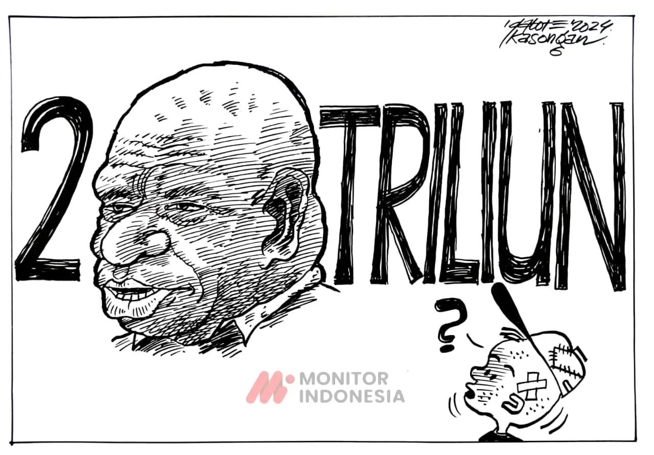 Karikatur - Ilustrasi Rp 20 Triliun