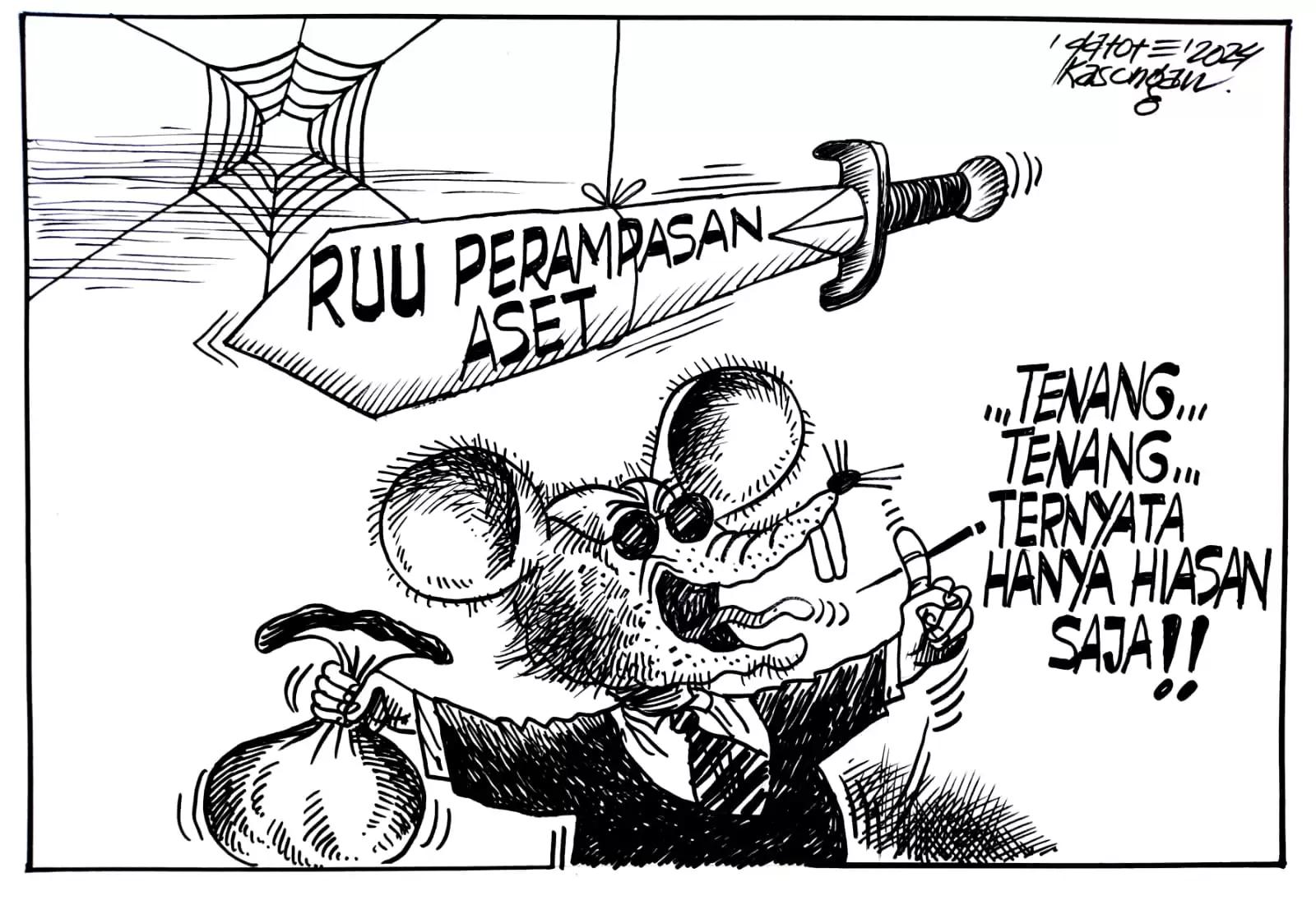 Karikatur - Ilustrasi -Hanya Hiasan Saja