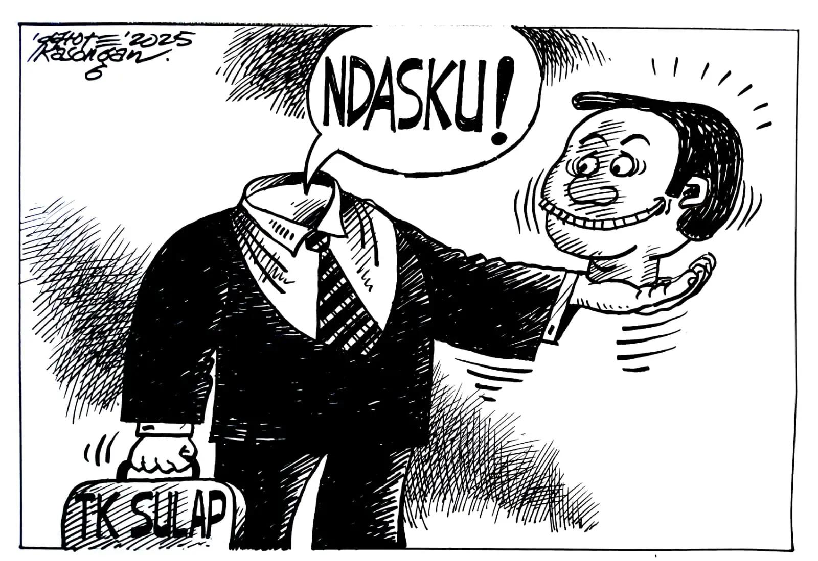 Ilustrasi - Karikatur - Ndasku! (Monitorindonesia.com)