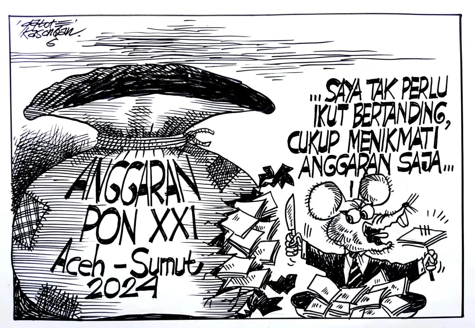 Tak Perlu Ikut Tanding, Ikut Menikmati Anggaran Saja