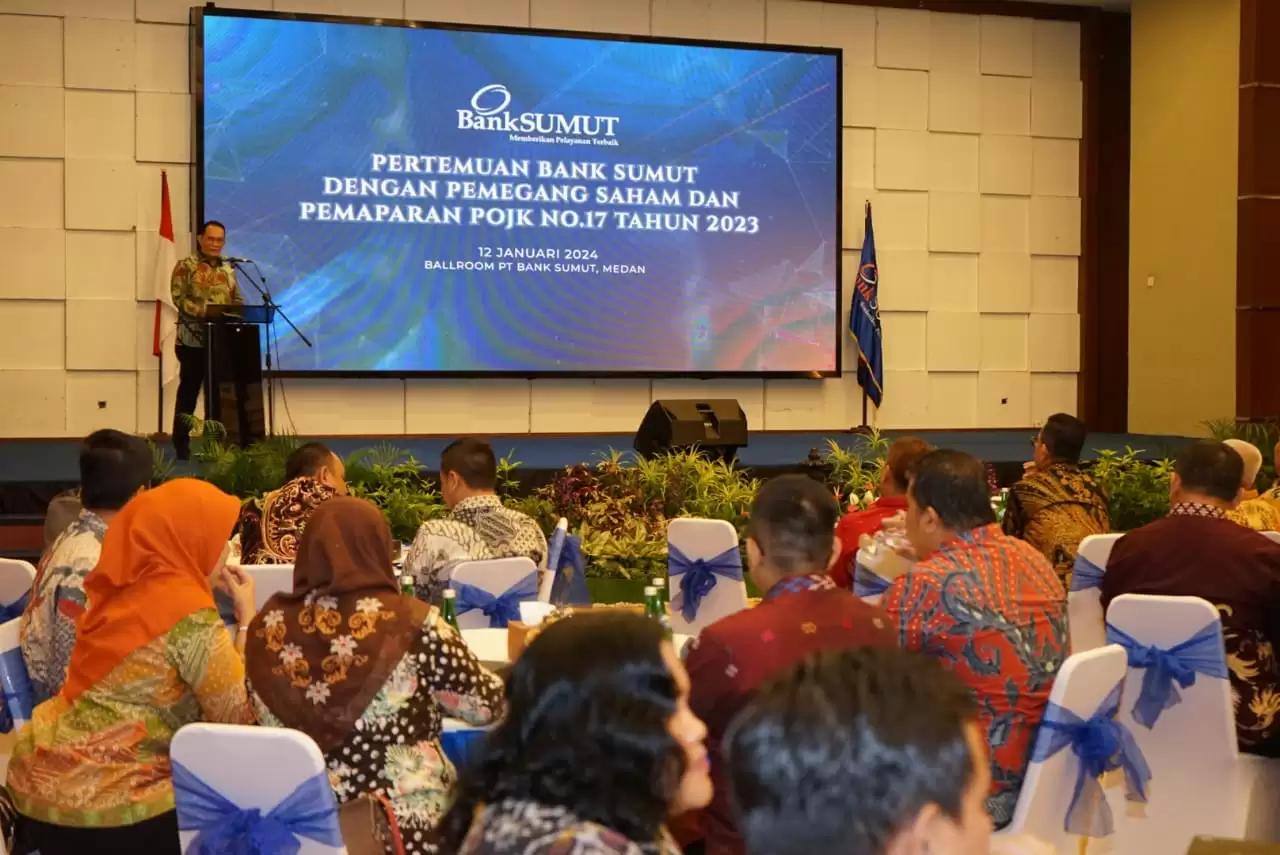 Bupati Asahan Hadiri Pertemuan PT Bank Sumut dengan Para Pemegang Saham
