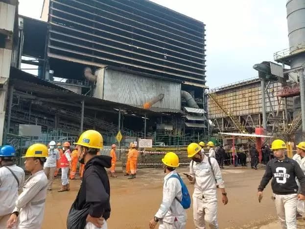 Disnakertrans Usai Ledakan Tungku Smelter Nikel PT ITSS