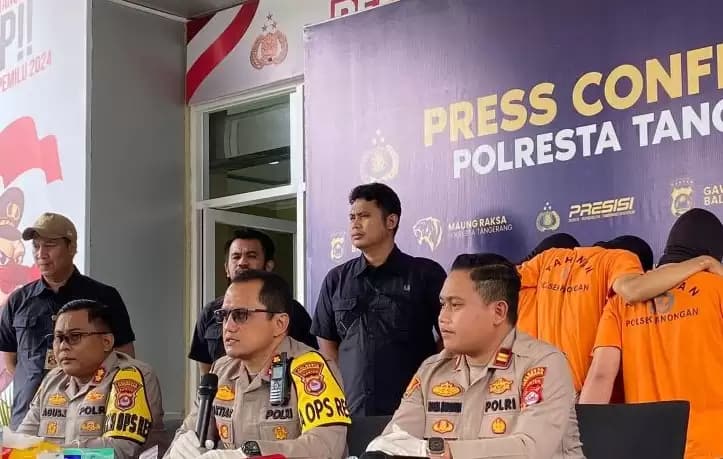 Polisi Ringkus Tiga Pelaku Curanmor di Tangerang