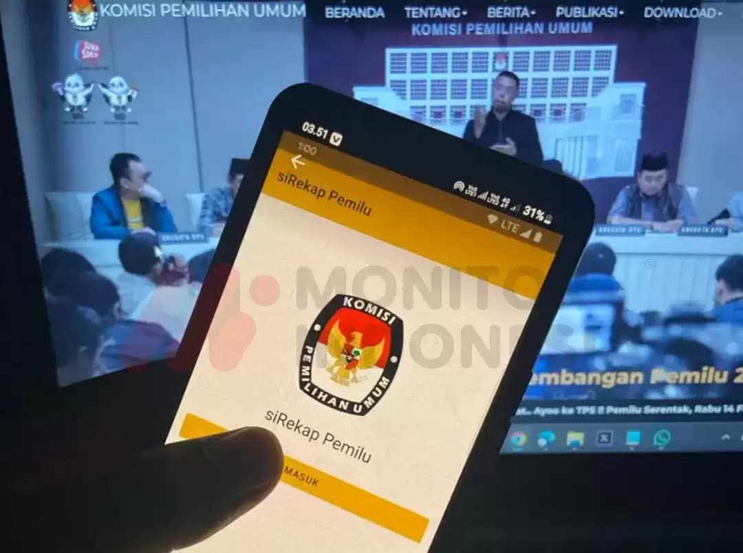 Sirekap Sempat Bermasalah, KPU Sumsel Akui Rugikan Suara Paslon 01