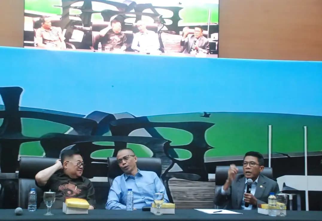 Diskusi Dialektika Demokrasi di Gedung Nusantara I, Kompleks Parlemen (Foto: Dok MI/Jiani)