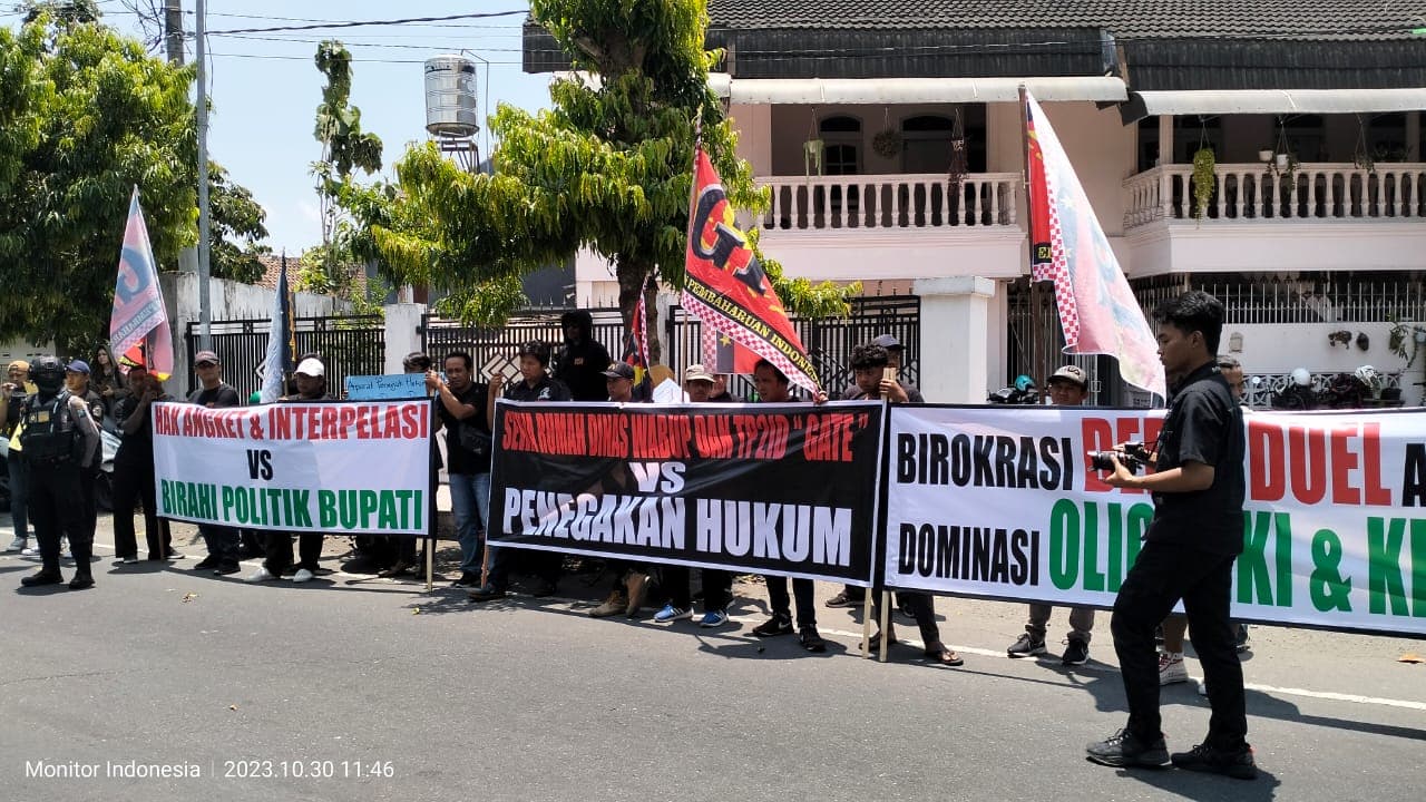 Inspektorat dan Kejari Blitar Dituntut Tuntaskan Masalah Sewa Rumdin Wakil Bupati Rp 490 Juta
