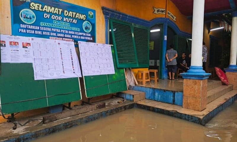 Akibat Hujan Deras, Akses ke Empat TPS Tangerang Terendam Banjir
