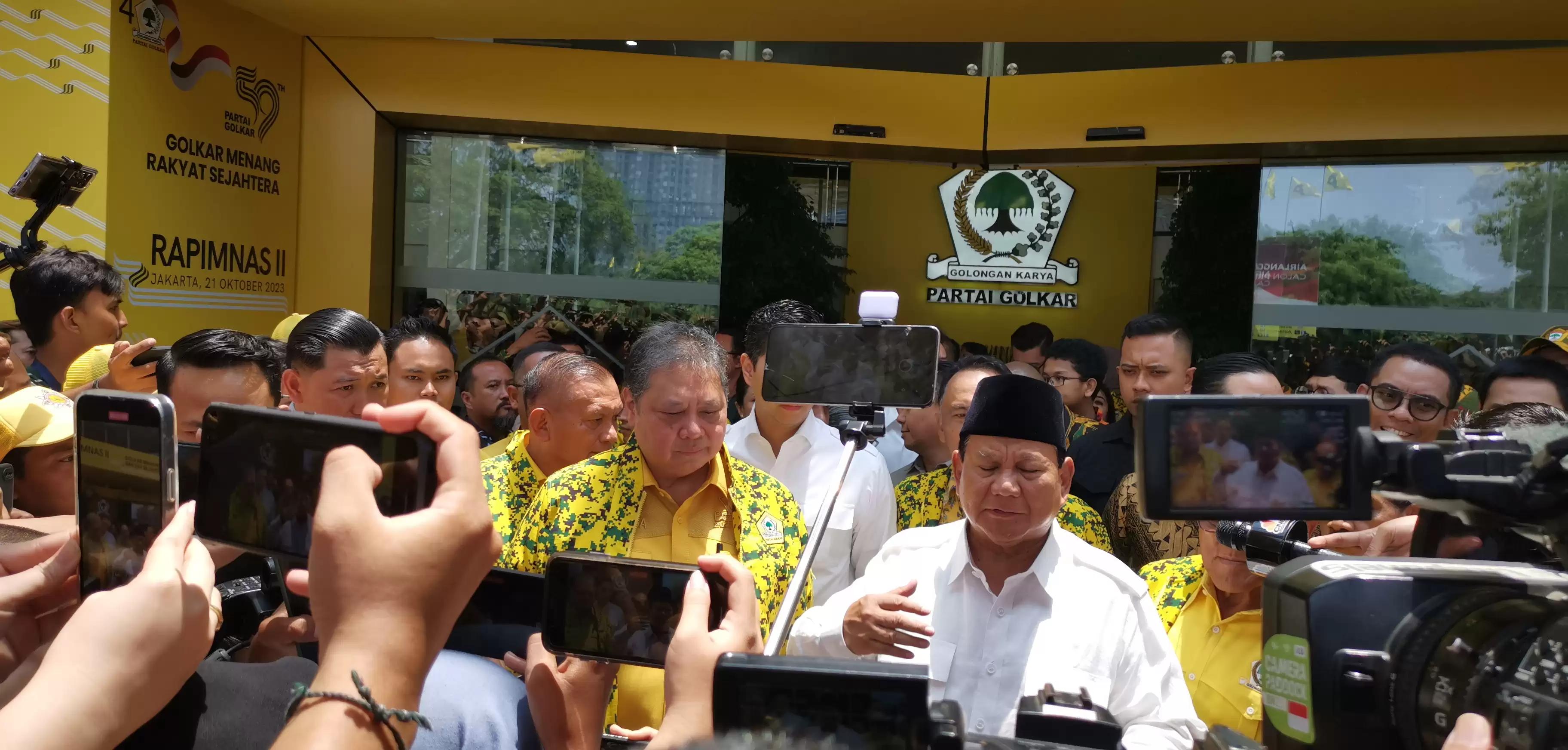 Ketum Golkar: Prabowo Tak Pernah Menyerang Lawannya Saat Debat Capres