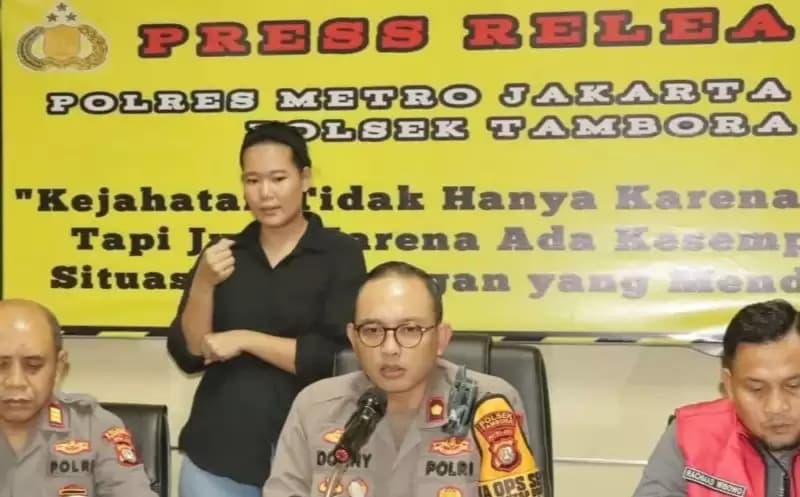 Polisi Ringkus Pelaku Pencurian Dengan Kekerasan di Jembatan Lima Jakbar