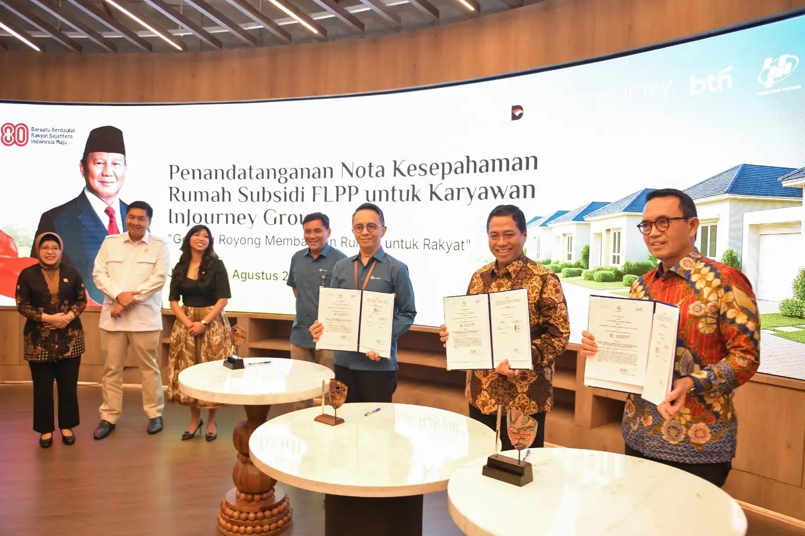 BTN Siap Salurkan KPR Subsidi untuk Karyawan InJourney Group (Foto: BTN)