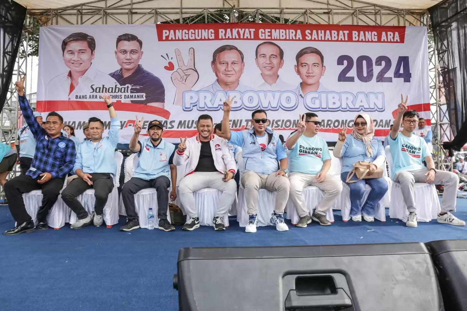 Pasca Gelar Panggung Rakyat yang Dihadiri Ribuan Orang, Sahabat Bang Ara di Sukabumi Gencarkan Serangan Darat dan Udara