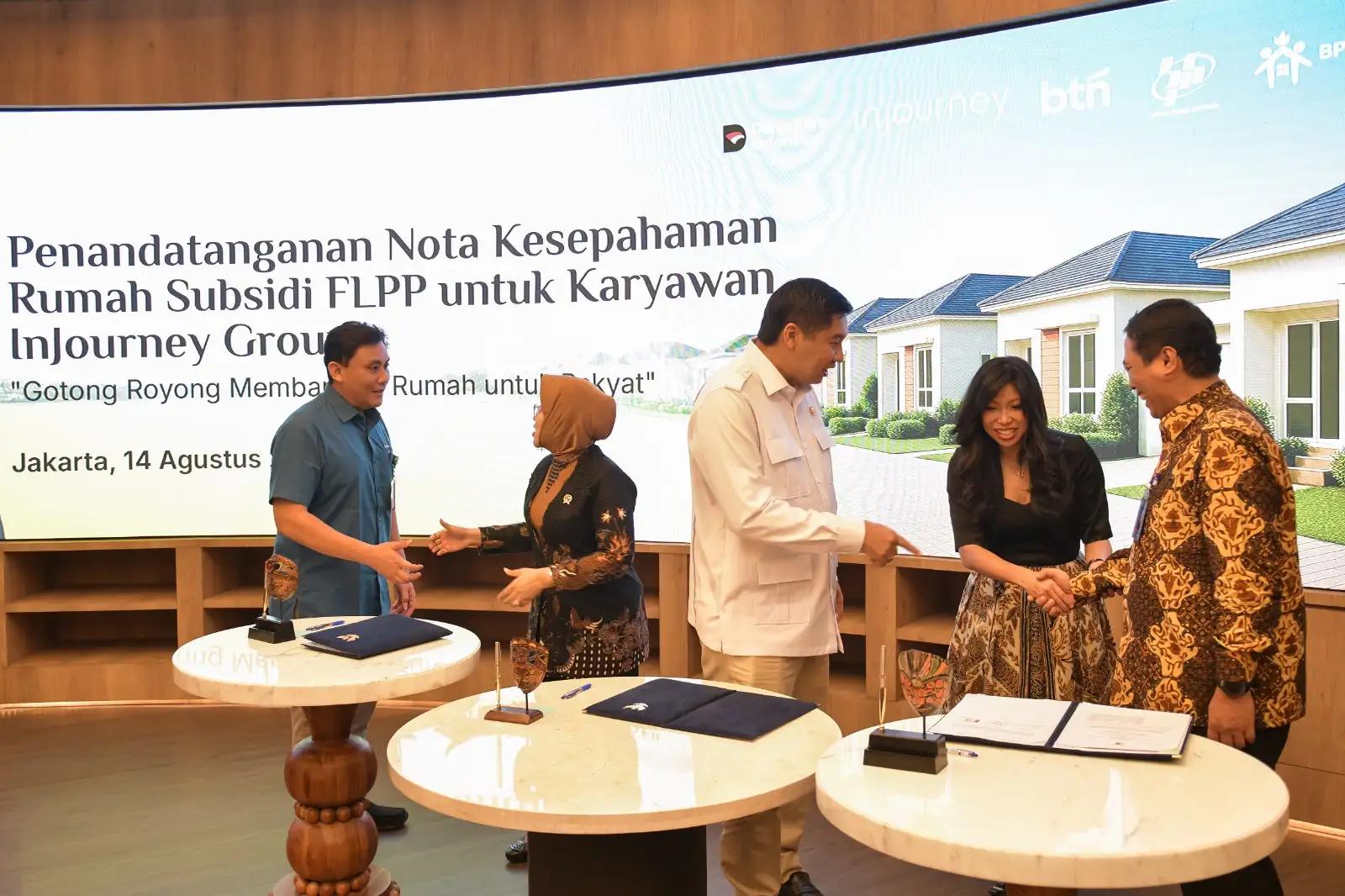 BTN Siap Salurkan KPR Subsidi untuk Karyawan InJourney Group (Foto: BTN)