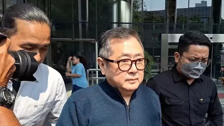 Diperiksa KPK Soal Korupsi Bansos, Rudy Tanoe Bungkam