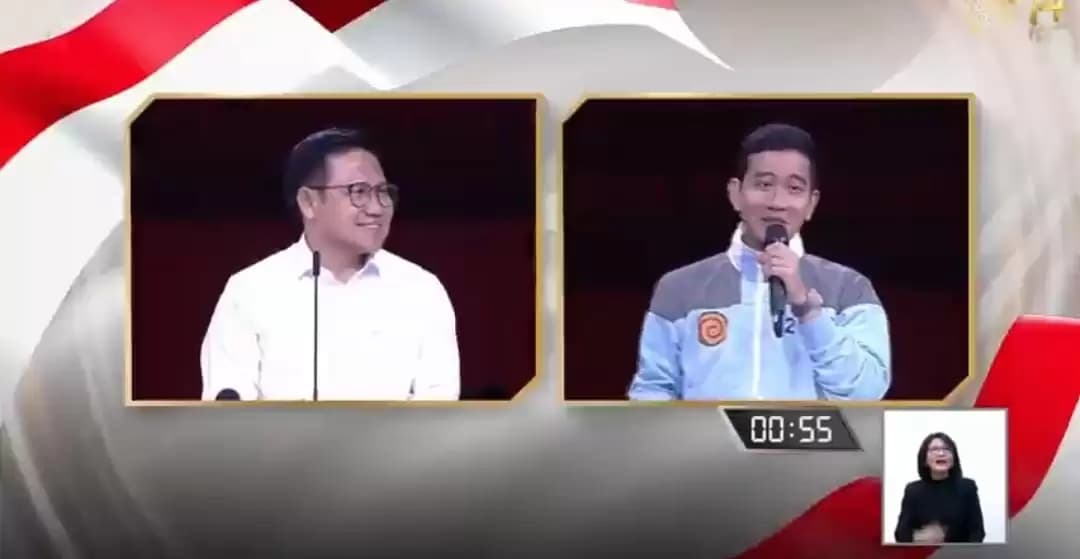 Gibran: Enak Bangat Ya Gus Imin Jawabnya Sambil Baca Catatan