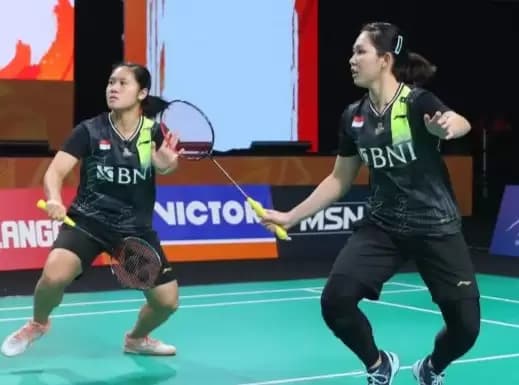 Pasangan Ganda Putri Indonesia Lanny/Ribka Juarai Swiss Open 2024