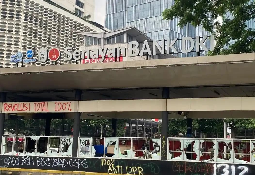 16 Orang jadi Tersangka Pengrusakan saat Demo di Jakarta dari 4 TKP