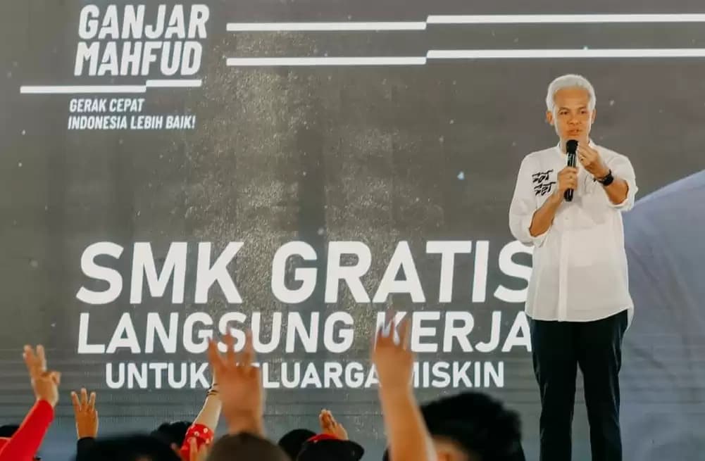 Gagas SMK Gratis Skala Nasional Langsung Kerja, Ganjar: Itu Bukan Cerita Mustahil