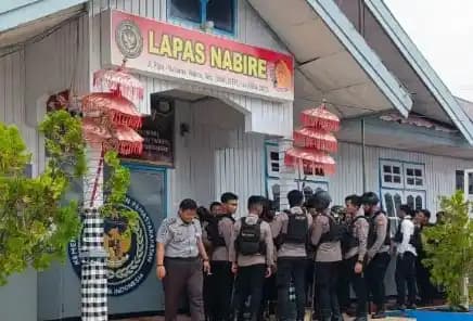 19 Narapidana Lapas Nabire Kabur