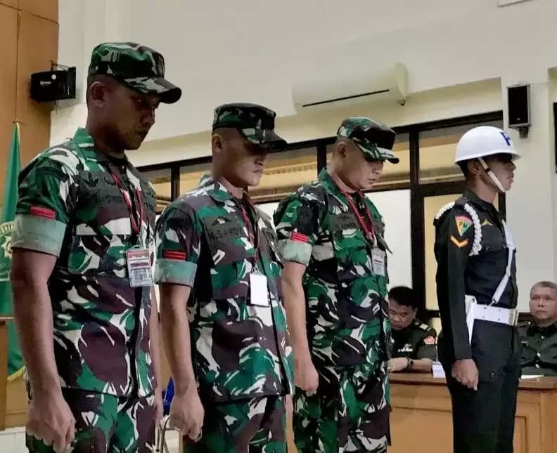 Tiga Oknum TNI Pembunuh Imam Masykur Dituntut Hukuman Mati