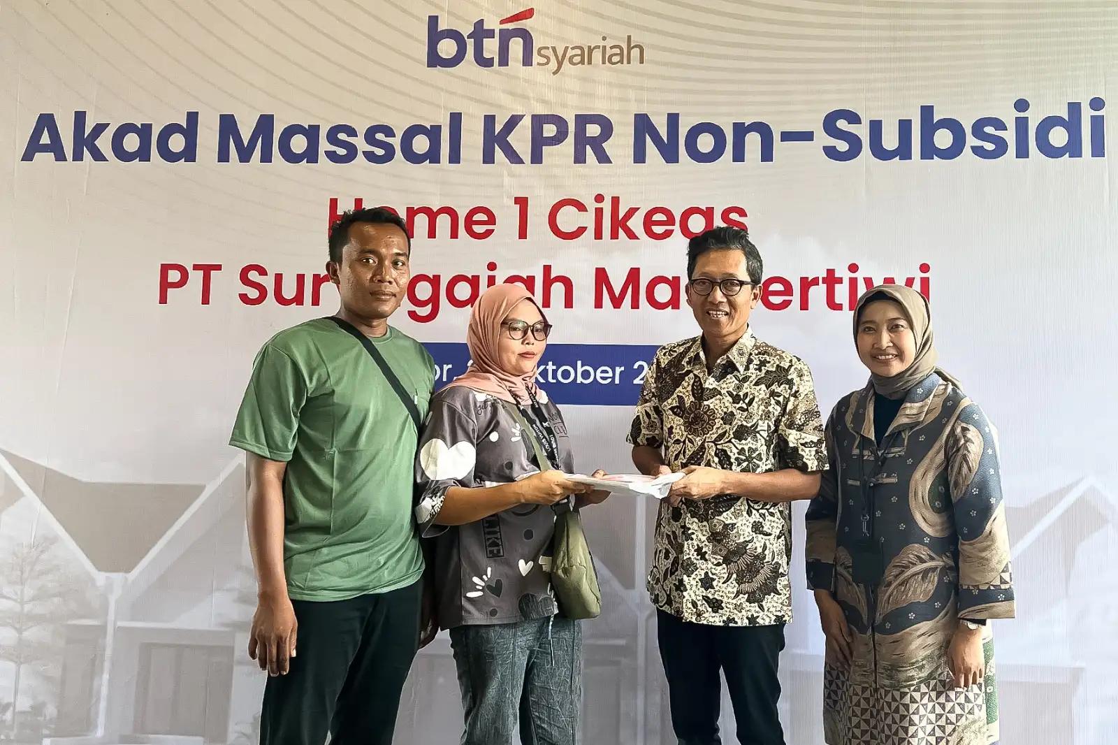 BTN Syariah Garap Pembiayaan 14.000 Unit Rumah di Bogor (Foto: Dok BTN)