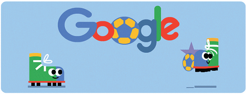 Google Doodle Ikut Ramaikan Piala Dunia 2022
