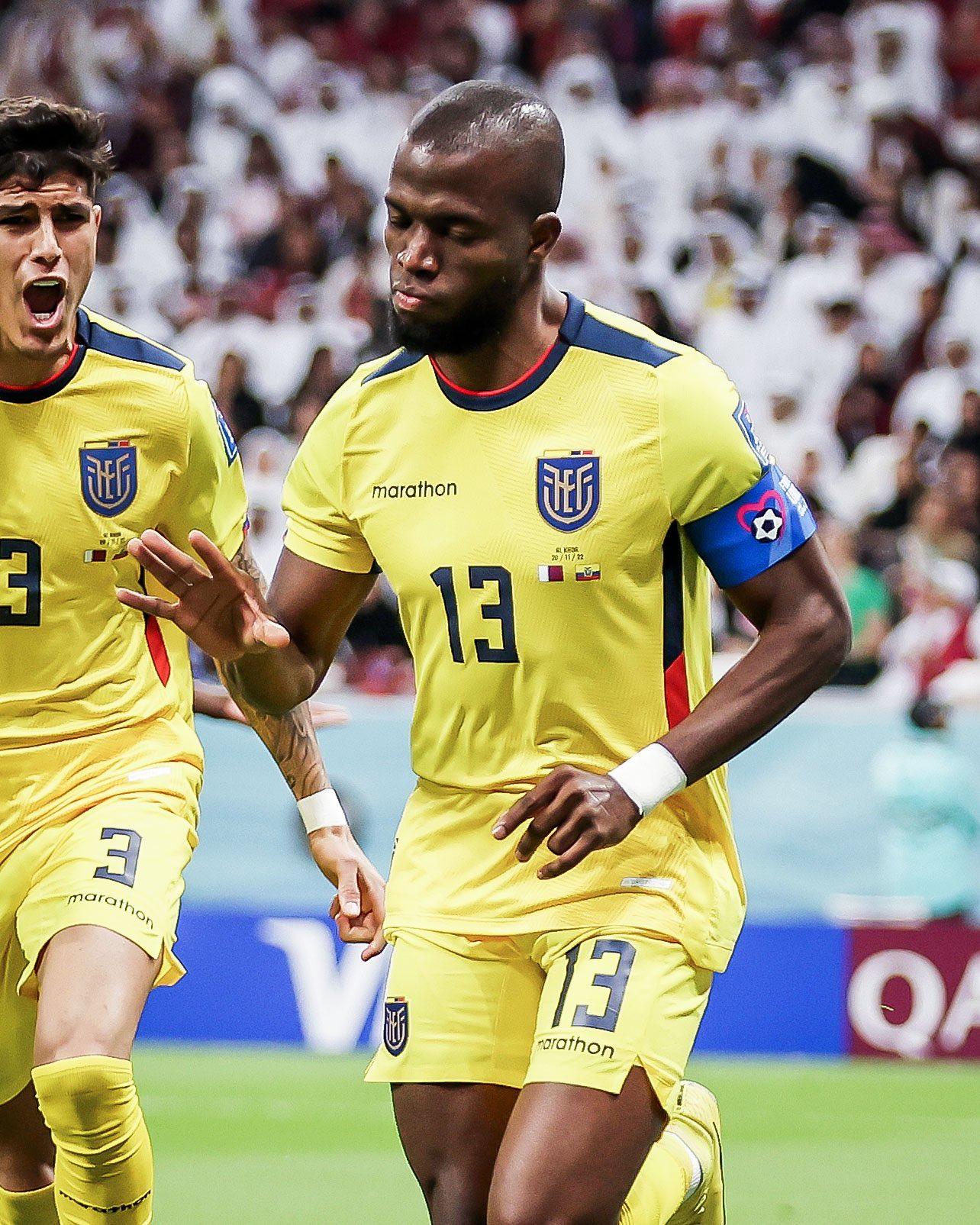 Ekuador Bobol Gawang Qatar di Babak Pertama, Enner Valencia Cetak 2 Gol
