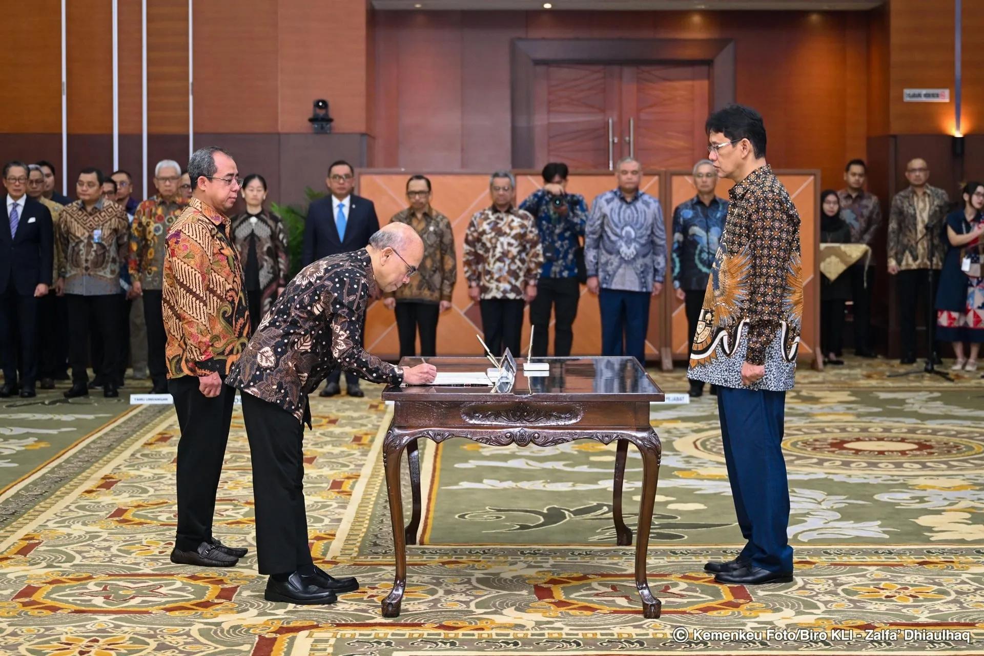 Lantik Robert Leonard Marbun Jadi Sekjen Kemenkeu, Ini Pesan Purbaya