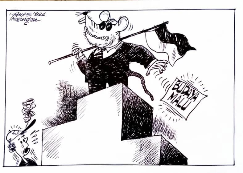 Karikatur - Ilustrasi - Hilangnya Budaya Malu (Dok MI)