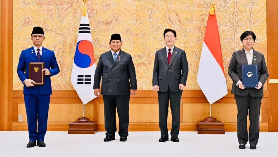 Indonesia-Korea Selatan Teken 10 Kesepakatan, Mulai dari Ekonomi hingga Kesehatan