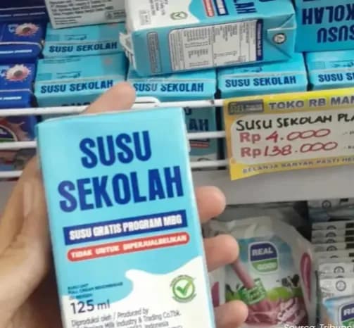 Heboh Susu MBG Dijual di Minimarket, BGN Buka Suara