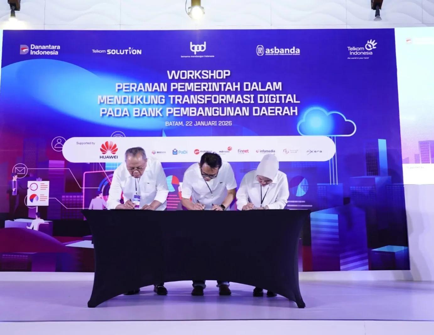 Telkom Perkuat Transformasi Digital BPD, Gandeng Asbanda dan Mitra Global