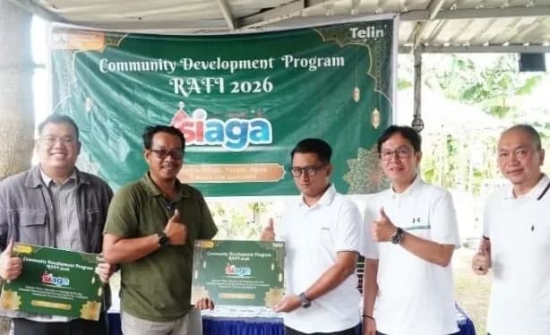 Telin Semarakkan Ramadan dan Idul Fitri lewat Program RAFI 2026, Wujudkan Dampak Nyata untuk Komunitas