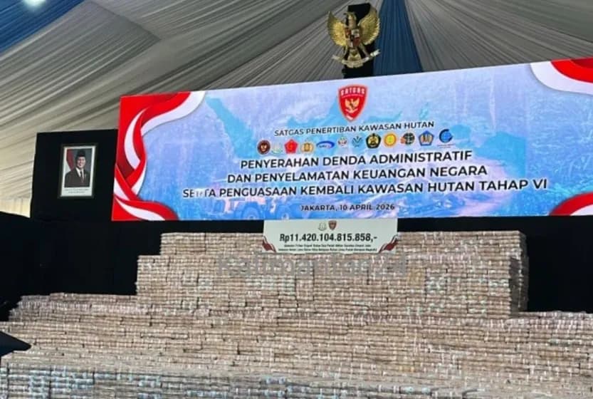 Pukulan Telak! Kejagung Amankan Rp11,4 T, Mafia Hutan Kocar-kacir