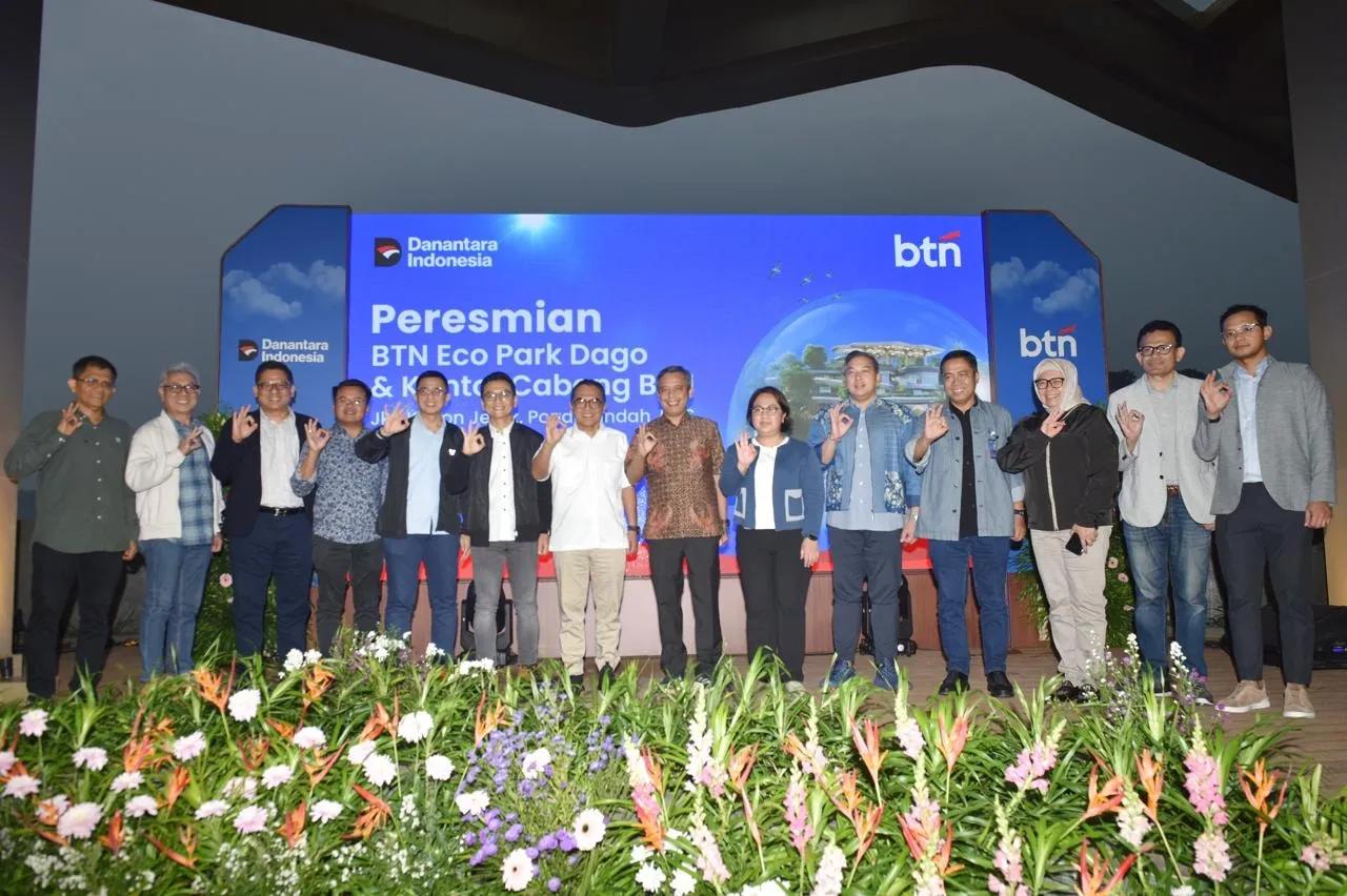 Peresmian BTN Eco Park Dago dan Kantor Cabang BTN  di Bandung pada Jumat (10/4/2026) (Foto: Dok BTN)