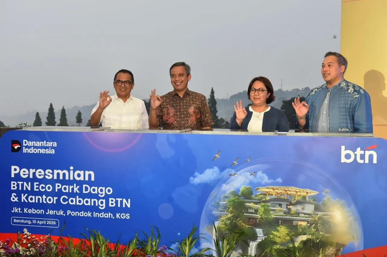 BTN Meresmikan Eco Park Dago dan Tiga Kantor Cabang BTN (Foto: Dok BTN)