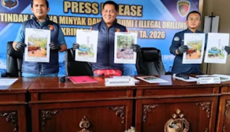 Pengeboran Minyak Ilegal di Blora dan Rembang Terbongkar, Tiga Pelaku Ditangkap