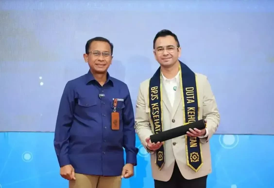 Raffi Ahmad jadi Duta Kehormatan BPJS Kesehatan, Ajak Anak Muda Hidup Sehat