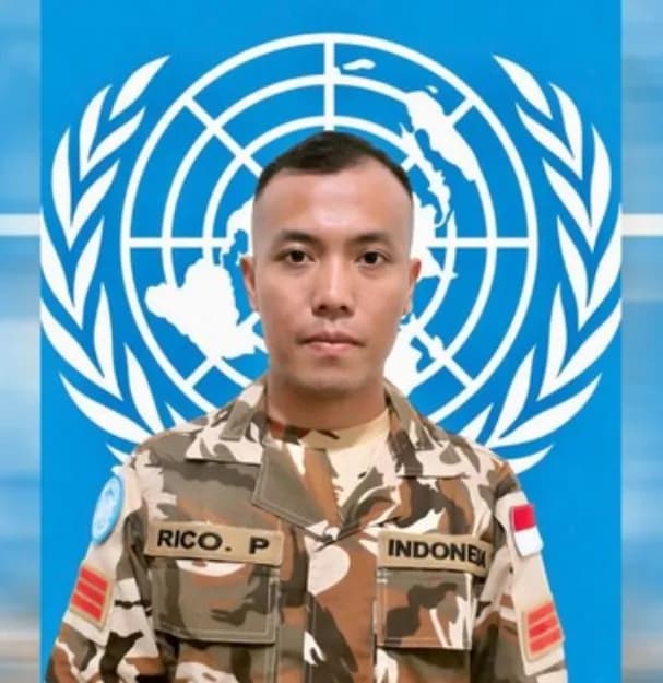 Bertambah Lagi, Prajurit TNI Gugur di Lebanon: Praka Rico Pramudia