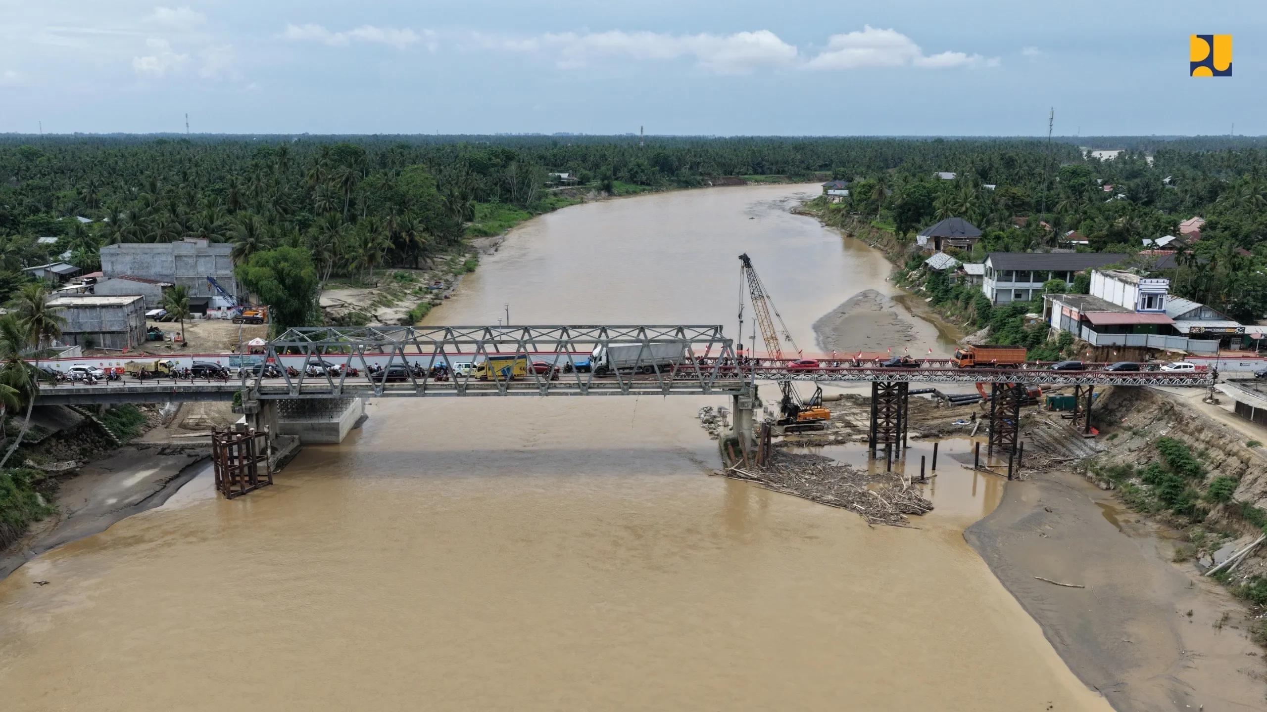 Kementerian PU Percepat Pembangunan Jembatan Krueng Tingkeum di Aceh, Ditargetkan Fungsional Juli 2026