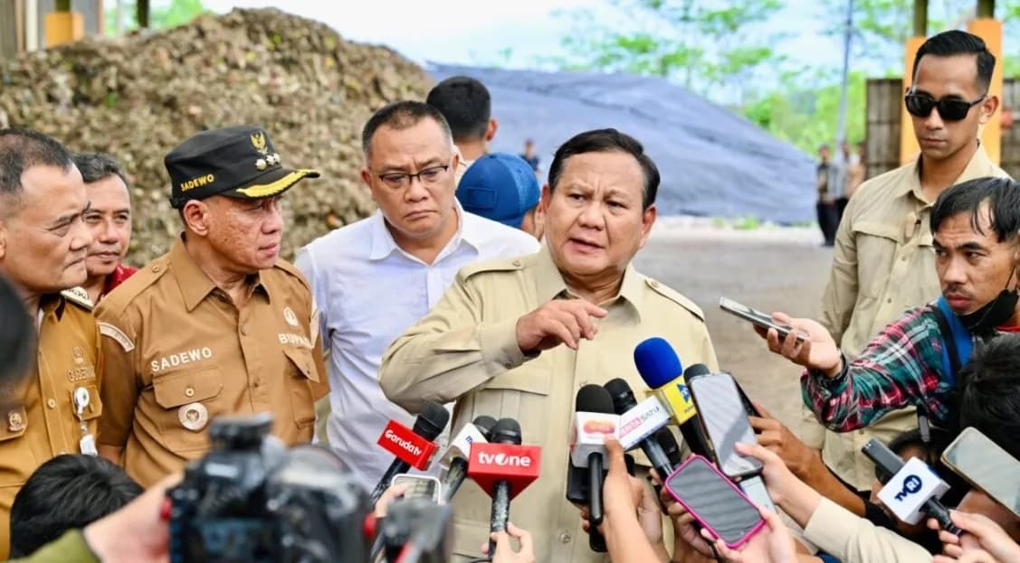 Presiden Prabowo: Penanganan Sampah Jadi Prioritas Nasional