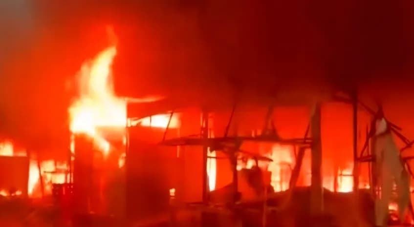Kebakaran Hebat Pasar Kanjengan Semarang, 480 Kios Ludes