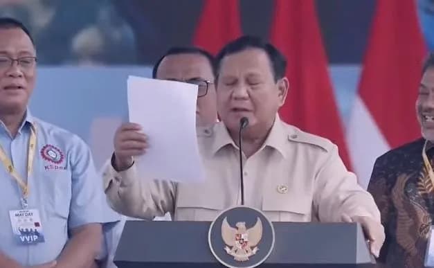 Prabowo Bentuk Satgas Mitigasi PHK di May Day 2026