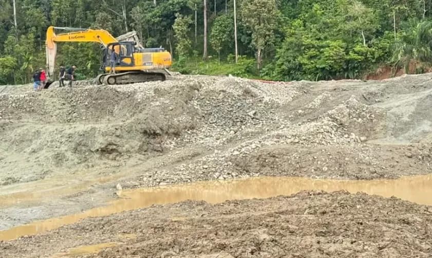 Polda Jambi Tangkap 7 Pelaku Tambang Emas Ilegal di Merangin