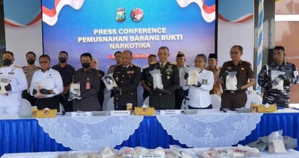 Ditresnarkoba Polda Jatim Musnahkan 22 Kg Kokain, Ungkap Jalur Pesisir Rawan