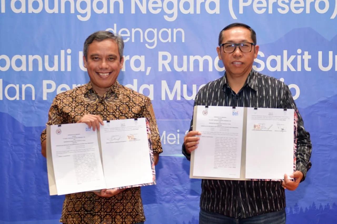 BTN Bikin Layanan Publik Pemkab Tapanuli Utara Makin Modern
