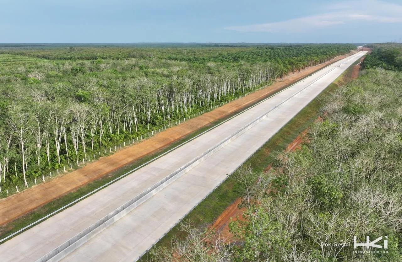 Sambungkan Jalan Tol Trans Sumatera, HKI Kerjakan Tol Betung-Jambi Seksi 2A dan 2B
