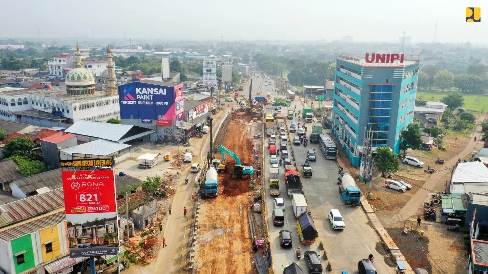 Kementerian PU Bangun Underpass Bitung, Banten